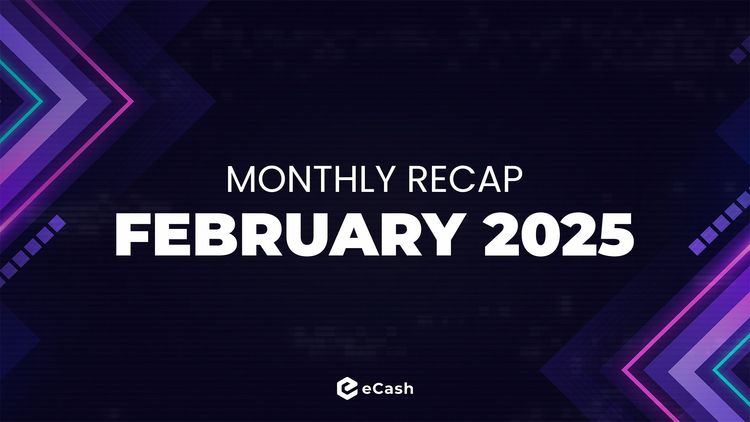 eCash Monthly Recap - February 2025